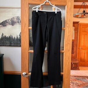 Express black editor bootcut Trousers